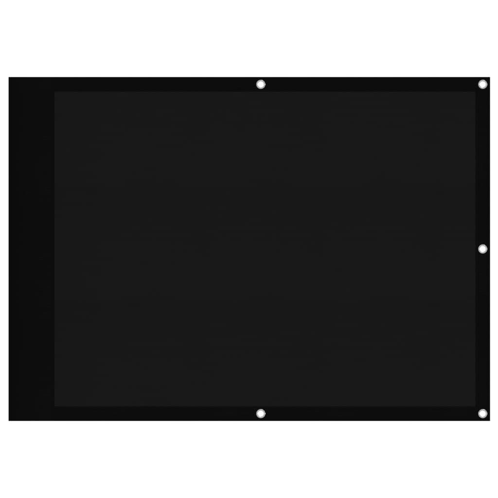 vidaXL Balkonscherm 75x800cm Zwart - 53% Korting!