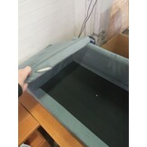 vidaXL Hondenmand 100x54x33cm Fluweel Donkergrijs | Nu 60% Korting!