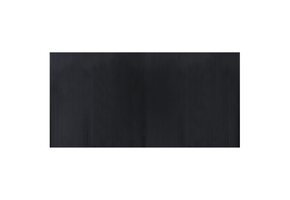 vidaXL Bamboe Vloerkleed 100x200 cm Zwart - 67% Korting!