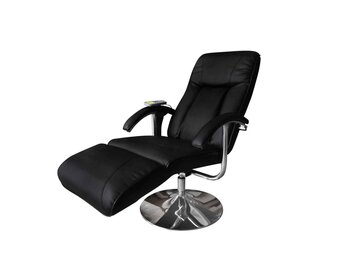 vidaXL Massagestoel Kunstleer Zwart - 53% Korting!