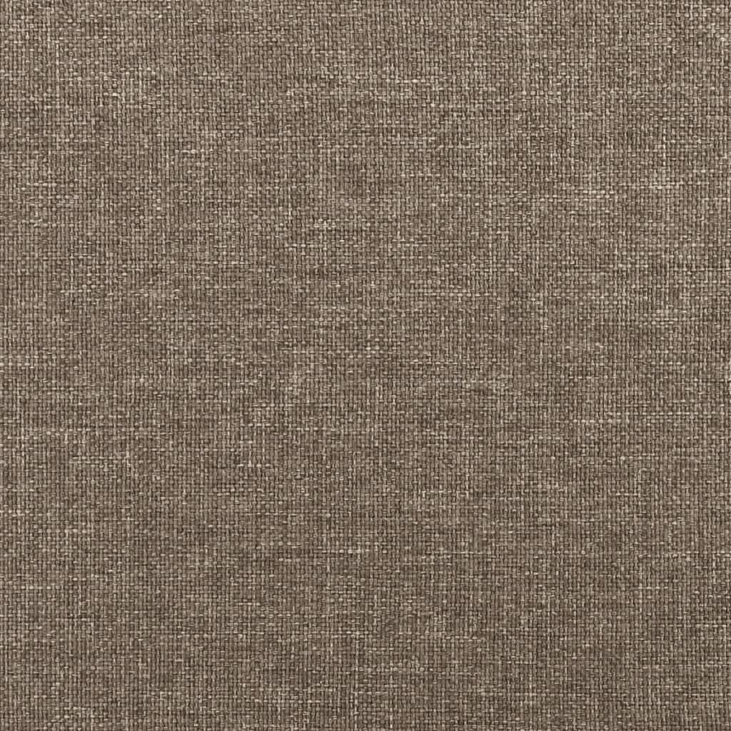 vidaXL Hoofdborden 2 st 90x5x78/88 cm Stof Taupe - 60% Korting!