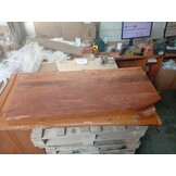 VidaXL Acaciahout Tafelblad 140x60cm - Natuurlijke Rand - 60% Korting