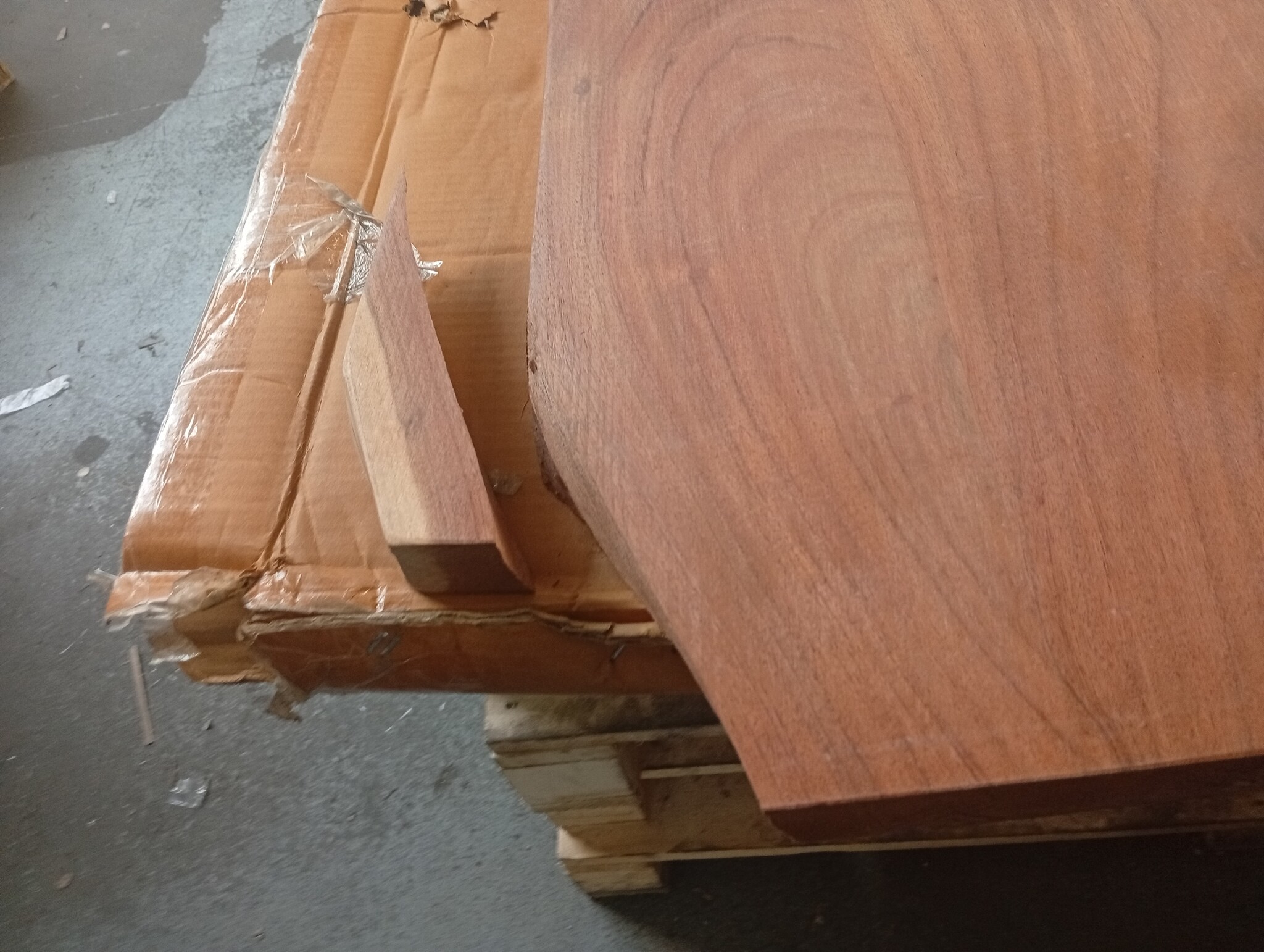 VidaXL Acaciahout Tafelblad 140x60cm - Natuurlijke Rand - 60% Korting