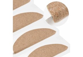 VidaXL Trapmatten Beige Zelfklevend (10 st.) - Nu 30% Korting!