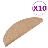 VidaXL Trapmatten Beige Zelfklevend (10 st.) - Nu 30% Korting!