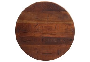 vidaXL Tafelblad Rond Gerecycled Hout - Nu 60% Korting!