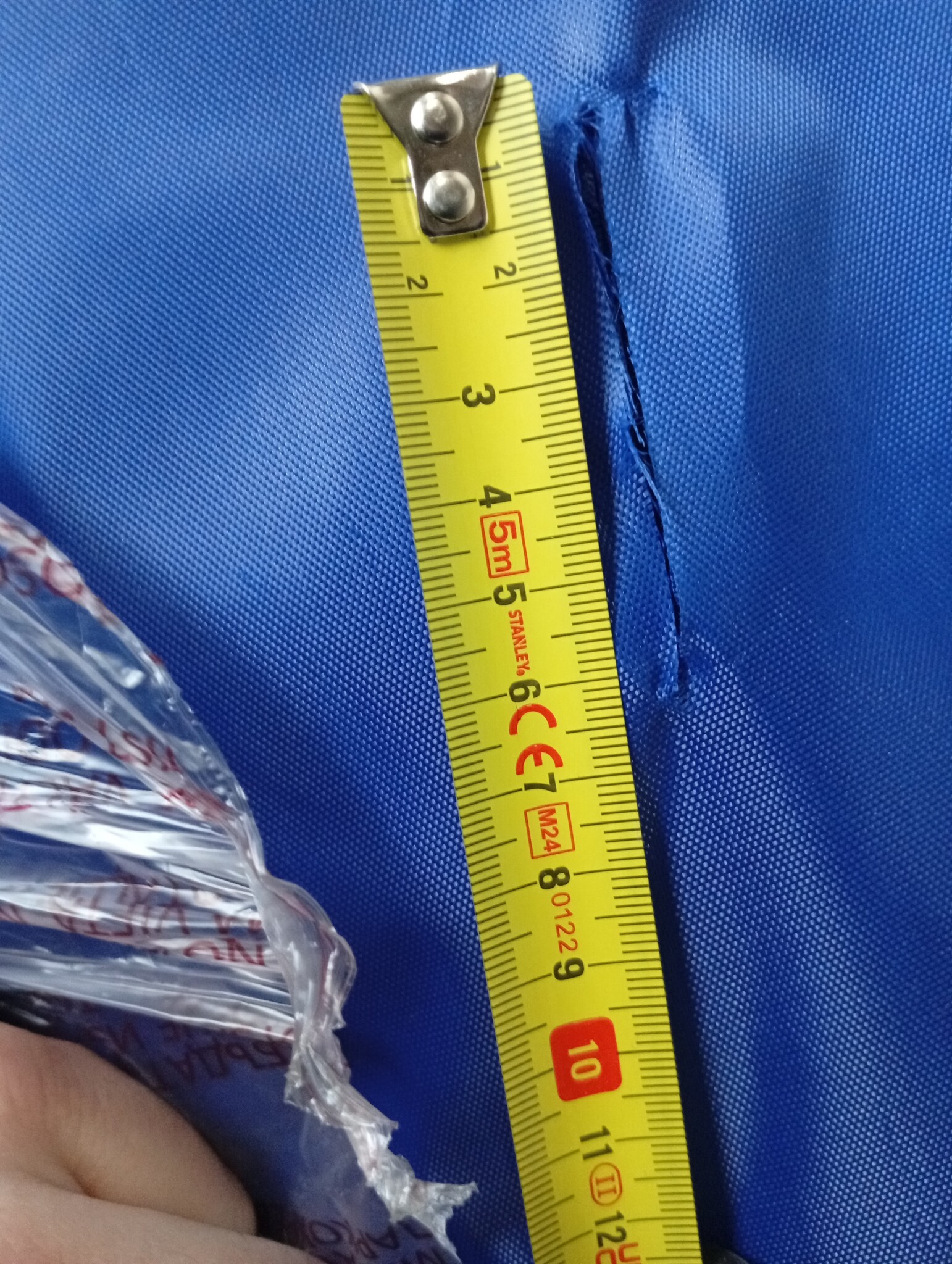 vidaXL Partytent Blauw 3x6m Inklapbaar - 60% Korting!