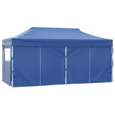 vidaXL Partytent Blauw 3x6m Inklapbaar - 60% Korting!