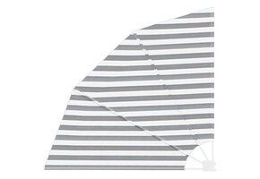 vidaXL Balkon Privacy Scherm Antraciet/Wit (140x140cm) - 65% Korting!