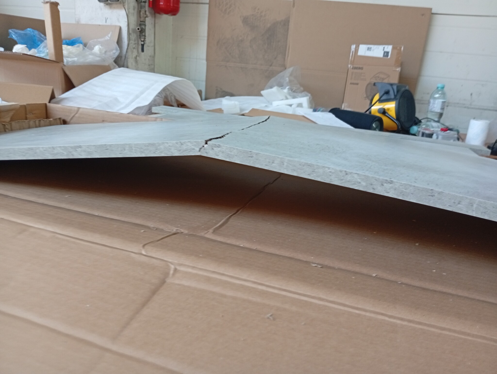 vidaXL Salontafelset Betongrijs Bewerkt Hout - 60% Korting!