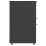 vidaXL Ladeblok Verrijdbaar Metaal Antraciet (60% Korting)