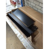 vidaXL Schoenenkast 80x21x125,5 cm Zwart - 55% Korting!