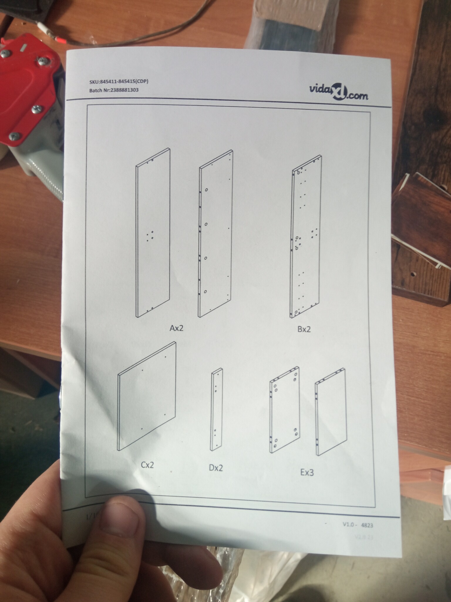 vidaXL Salontafel gerookt eiken | 60% Korting | Retoureerdeel