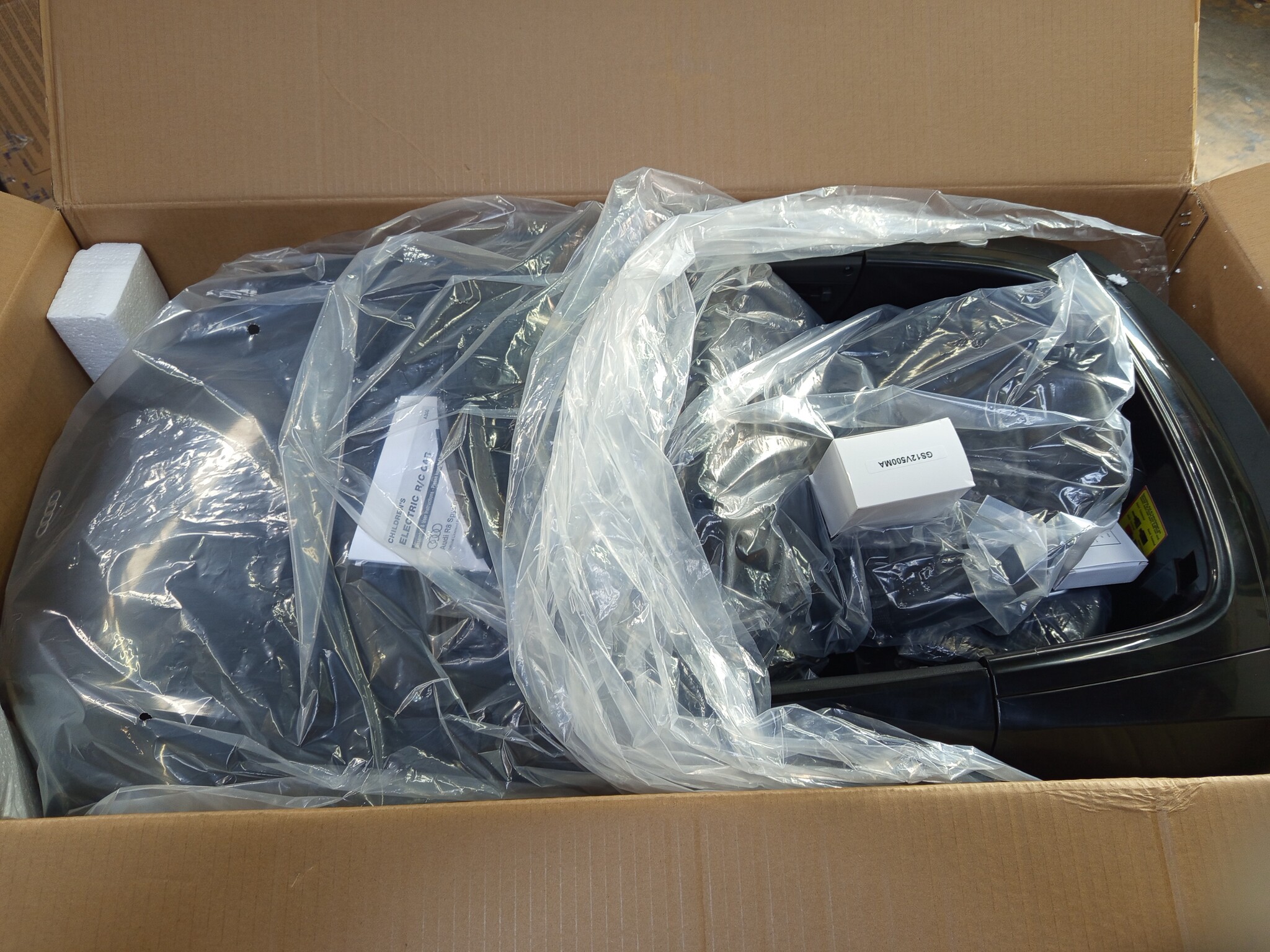 Audi R8 Elektrische Kinderauto Zwart | 60% Korting