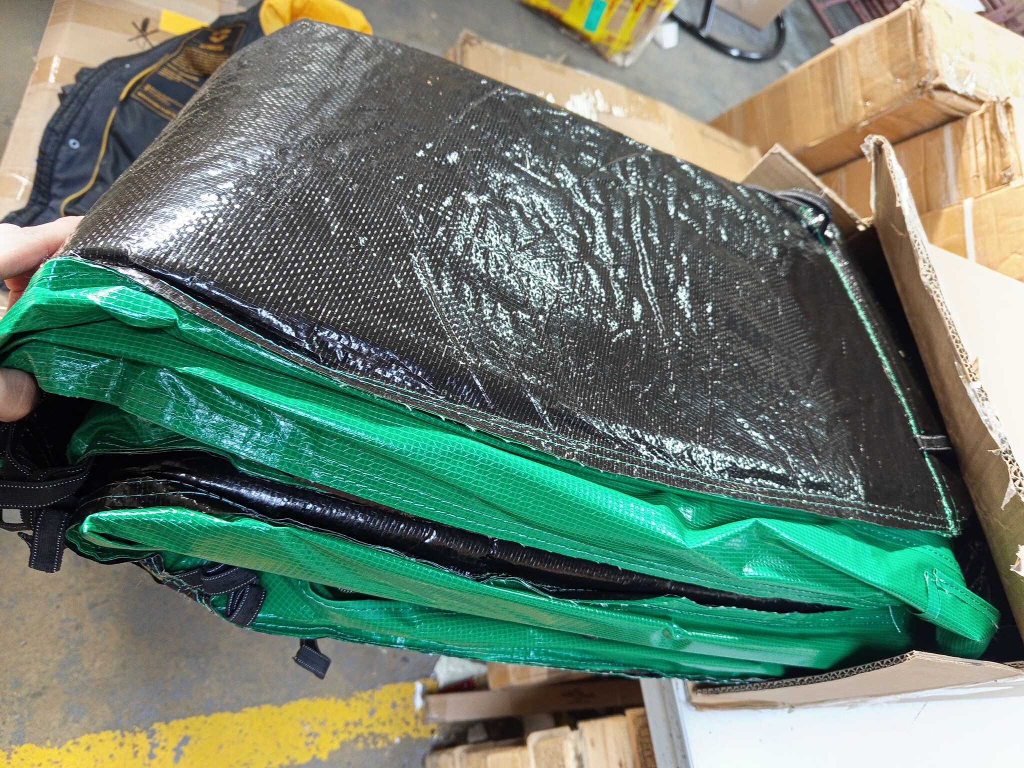 Trampoline Rand Afdekking - 366cm Groen | 60% Korting!