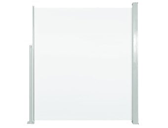 vidaXL Tuinscherm Uittrekbaar 160x300cm Crème - 35% Korting!