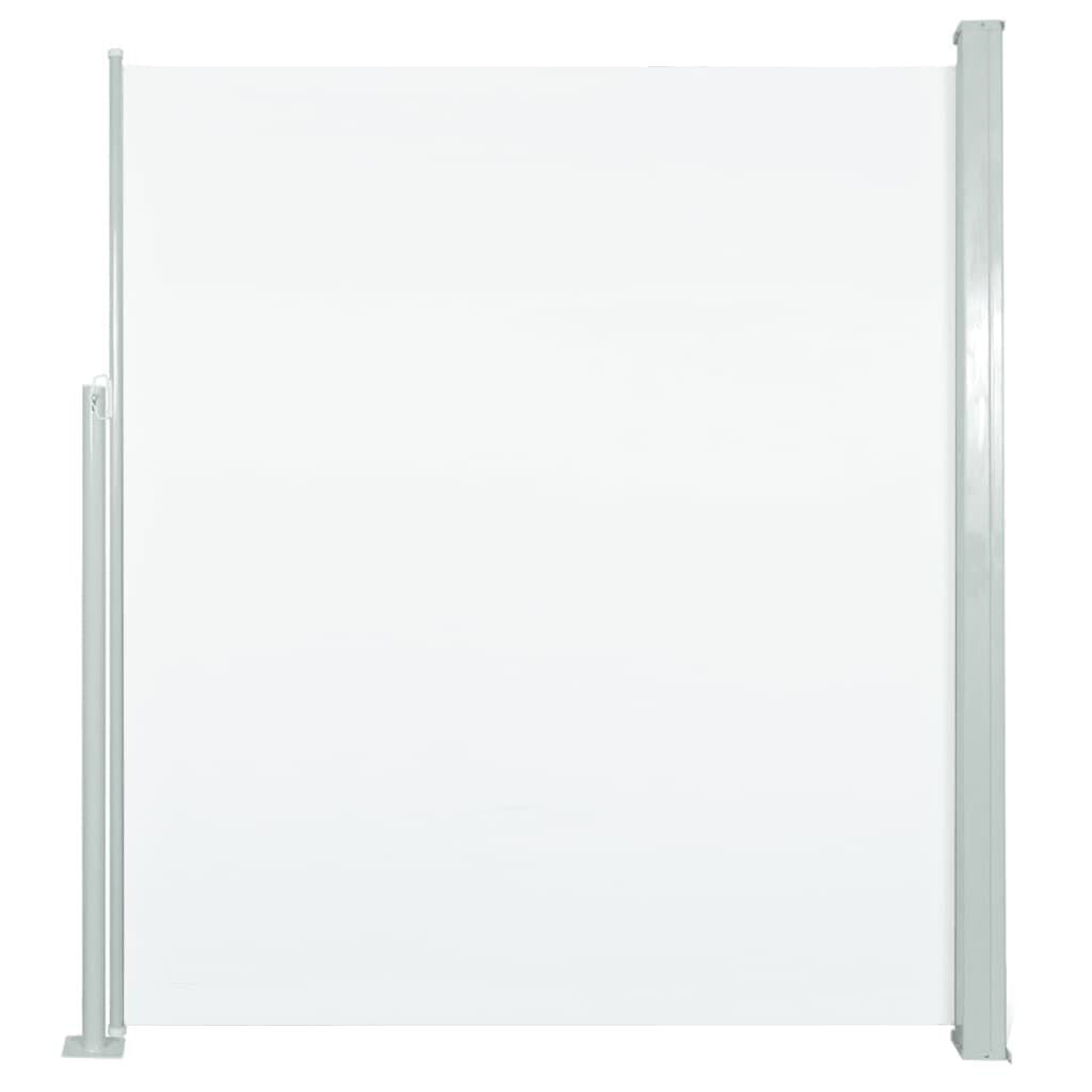 vidaXL Tuinscherm Uittrekbaar 160x300cm Crème - 35% Korting!
