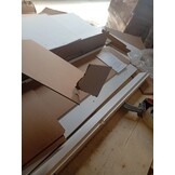 vidaXL Dressoir Grenenhout Wit 110x34x75 cm - 60% Korting!