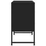 vidaXL Wastafelkast 80x33x60 cm Zwart - 60% Korting!