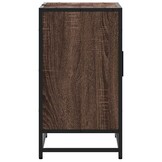 VidaXL Wastafelkast 65x33x60 cm Bruin Eiken - 60% Korting!