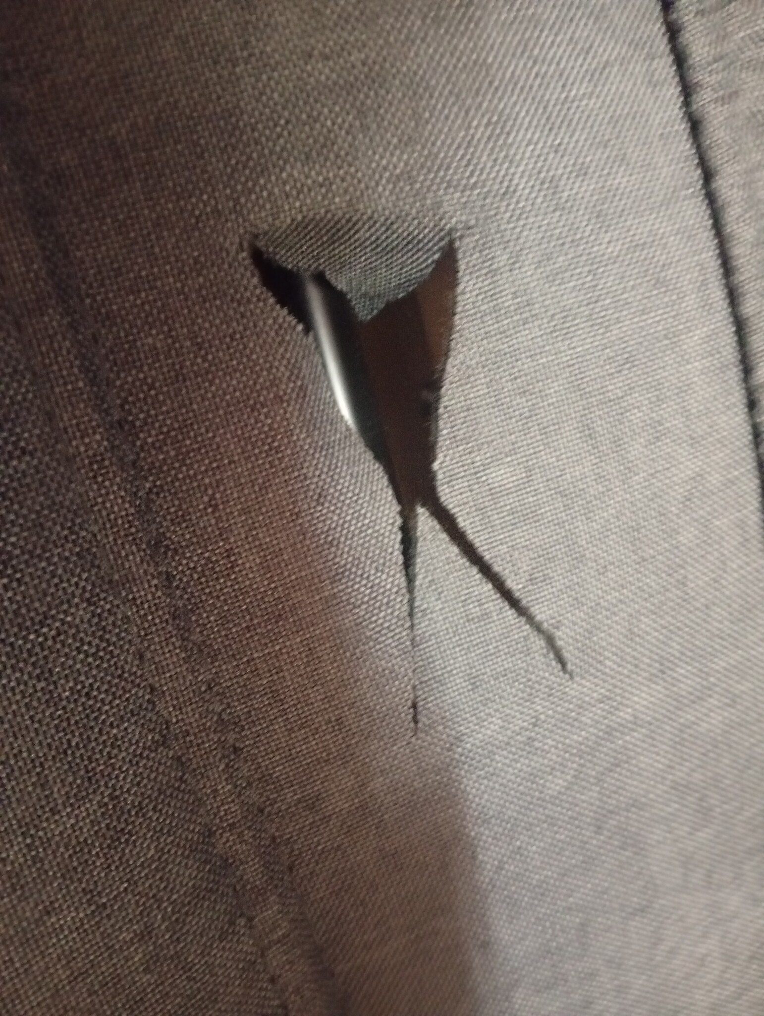 vidaXL Fauteuil verstelbaar stof donkergrijs - 60% Korting