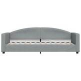 vidaXL Slaapbank 80x200 cm - Lichtgrijs - 35% Korting