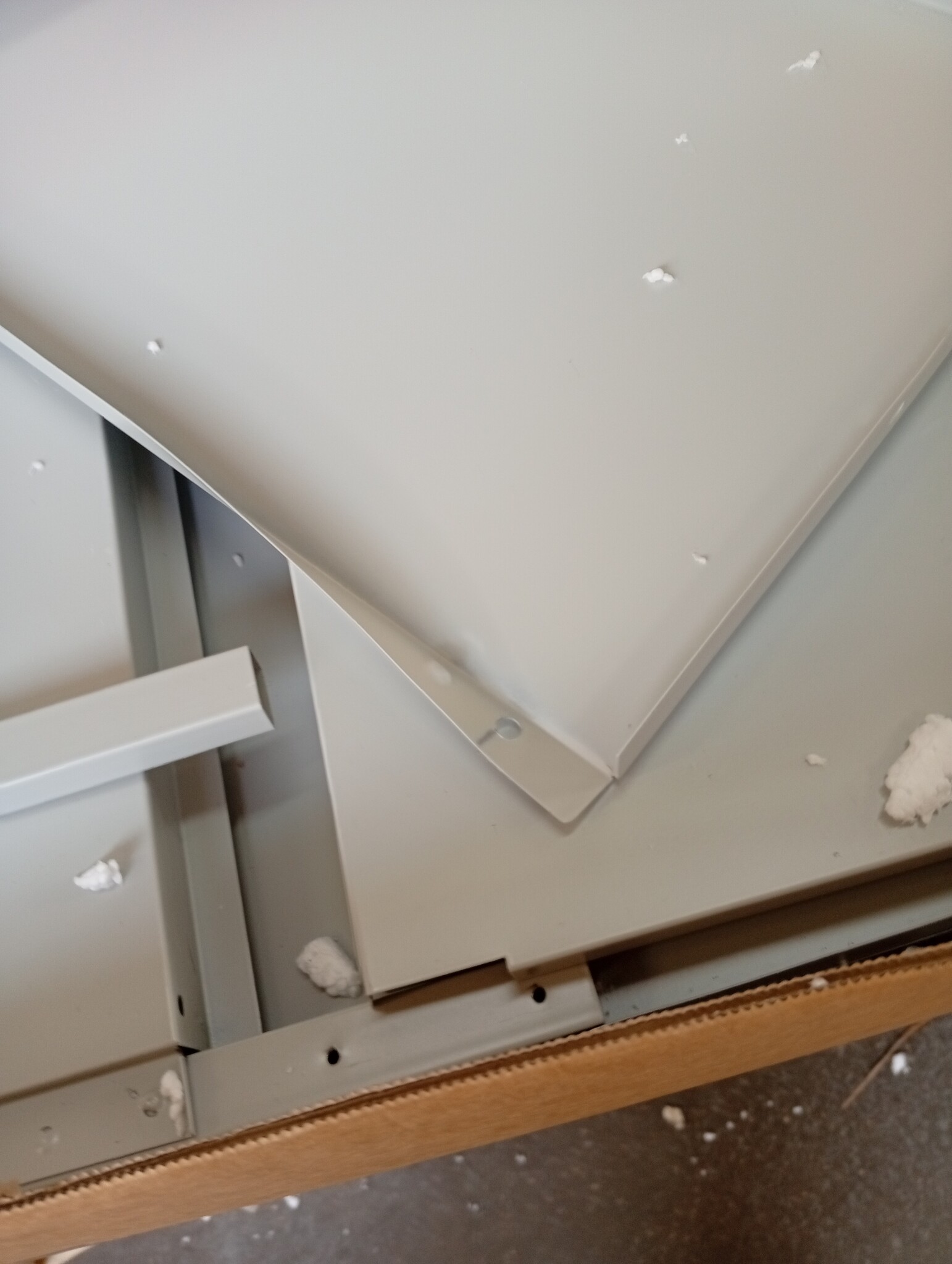 vidaXL Lockerkast 90x45x92,5cm Staal (Lichtgrijs/Rood) - 60% Korting!