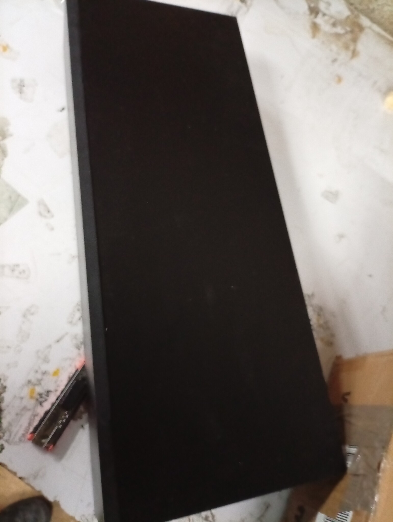 vidaXL Wandschap met lade - 71% korting! - Zwart MDF