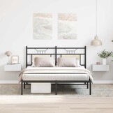 vidaXL Zwevende Nachtkastjes (2x) - 40x30x15cm - Hoogglans Wit - 42% Korting!