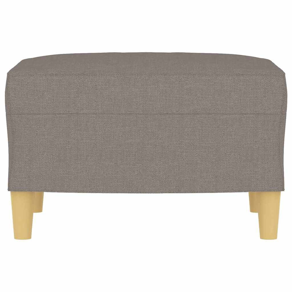 vidaXL Voetenbank Taupe (60x50x41 cm) - 42% Korting!