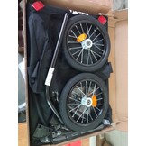 vidaXL Hondenfietstrailer - Zwart | 60% Korting