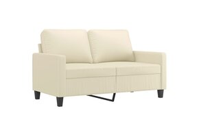 VidaXL Tweezitsbank Crème Kunstleer (37% Korting!)