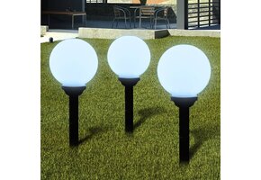 vidaXL Tuinpadlampen LED Solar 3 st. – 71% korting!