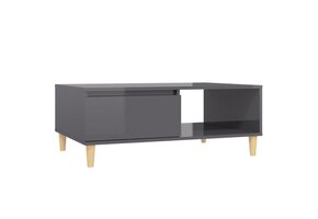 VidaXL Salontafel Grijs 90x60x35cm - 41% Korting