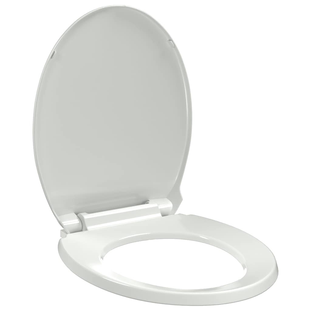 vidaXL Toiletbril Soft-Close Ovaal Wit - 35% Korting!
