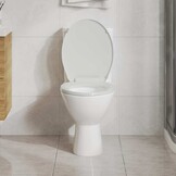 vidaXL Toiletbril Soft-Close Ovaal Wit - 35% Korting!