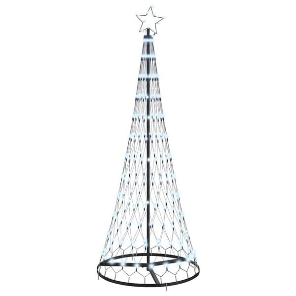 vidaXL LED Kerstboom 184.5cm Koudwit - 55% Korting!