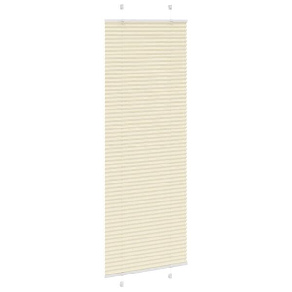 vidaXL Plissé Gordijn Crème 80x200cm - 35% Korting!