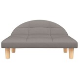 vidaXL Hondenmand Taupe 70x52x30 cm - 35% Korting