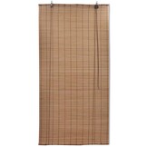 vidaXL Bamboe Rolgordijn 140x160 cm Bruin - 35% Korting!