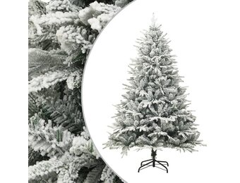 vidaXL Kunstkerstboom 210cm met Sneeuw - 57% Korting