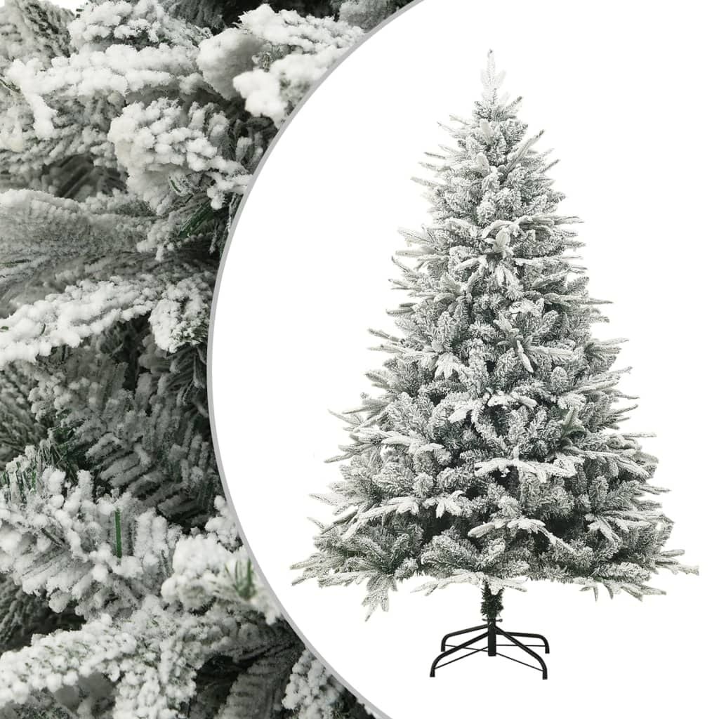 vidaXL Kunstkerstboom 210cm met Sneeuw - 57% Korting