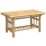 vidaXL Salontafel Bamboe - 70x45x36 cm - 35% Korting