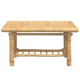 vidaXL Salontafel Bamboe - 70x45x36 cm - 35% Korting
