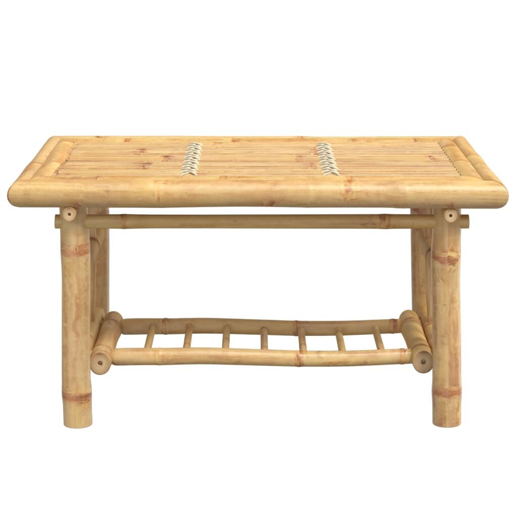 vidaXL Salontafel Bamboe - 70x45x36 cm - 35% Korting
