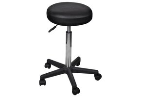 vidaXL Kantoorkruk Zwart - 41% Korting op Retourproduct