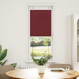 vidaXL Plissé Gordijn Bordeauxrood - 50x100cm | 35% Korting