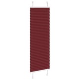 vidaXL Plissé Gordijn Bordeauxrood - 50x100cm | 35% Korting