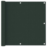 vidaXL Balkonscherm 90x400cm Oxford Groen - Nu met 35% Korting!
