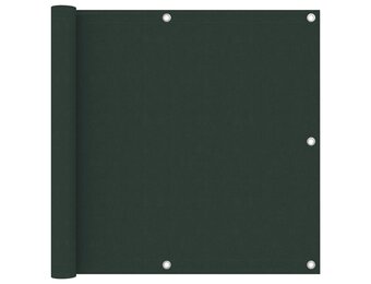 vidaXL Balkonscherm 90x400cm Oxford Groen - Nu met 35% Korting!